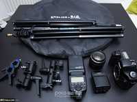 教你用一盏闪光灯拍出柔光棚人像效果