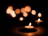 教你如何拍出点点烛光